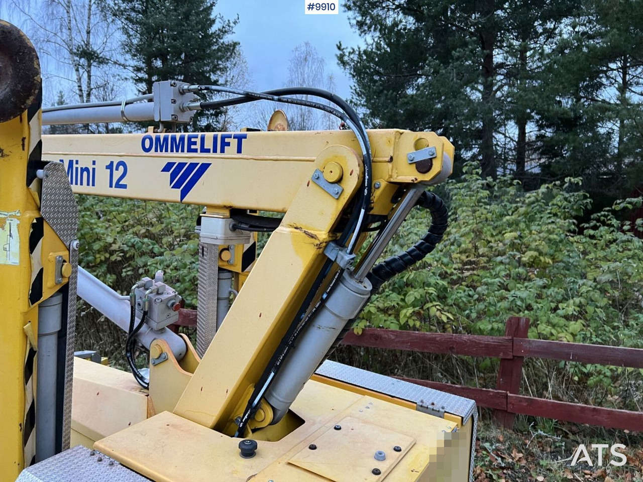 Trailer mounted boom lift Skylift - Omme Mini-12: picture 17