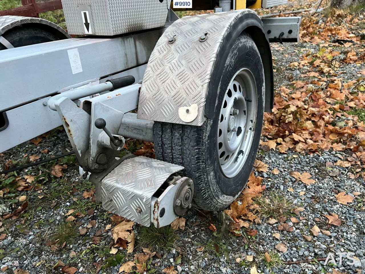 Trailer mounted boom lift Skylift - Omme Mini-12: picture 13