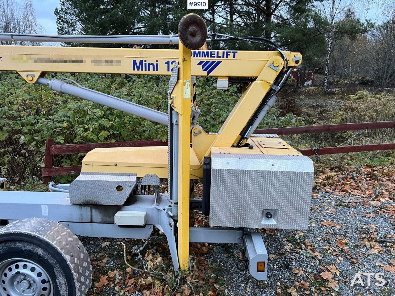 Trailer mounted boom lift Skylift - Omme Mini-12: picture 15