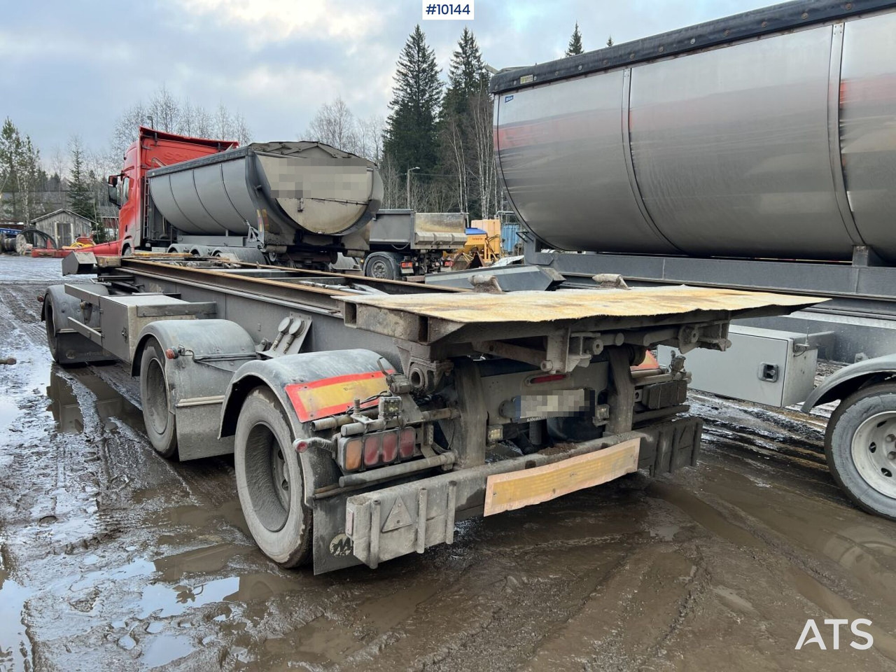 Swap body trailer JYKI V31-WT - Chassis trailer: picture 2 Swap body trailer JYKI V31-WT - Chassis trailer: picture 2