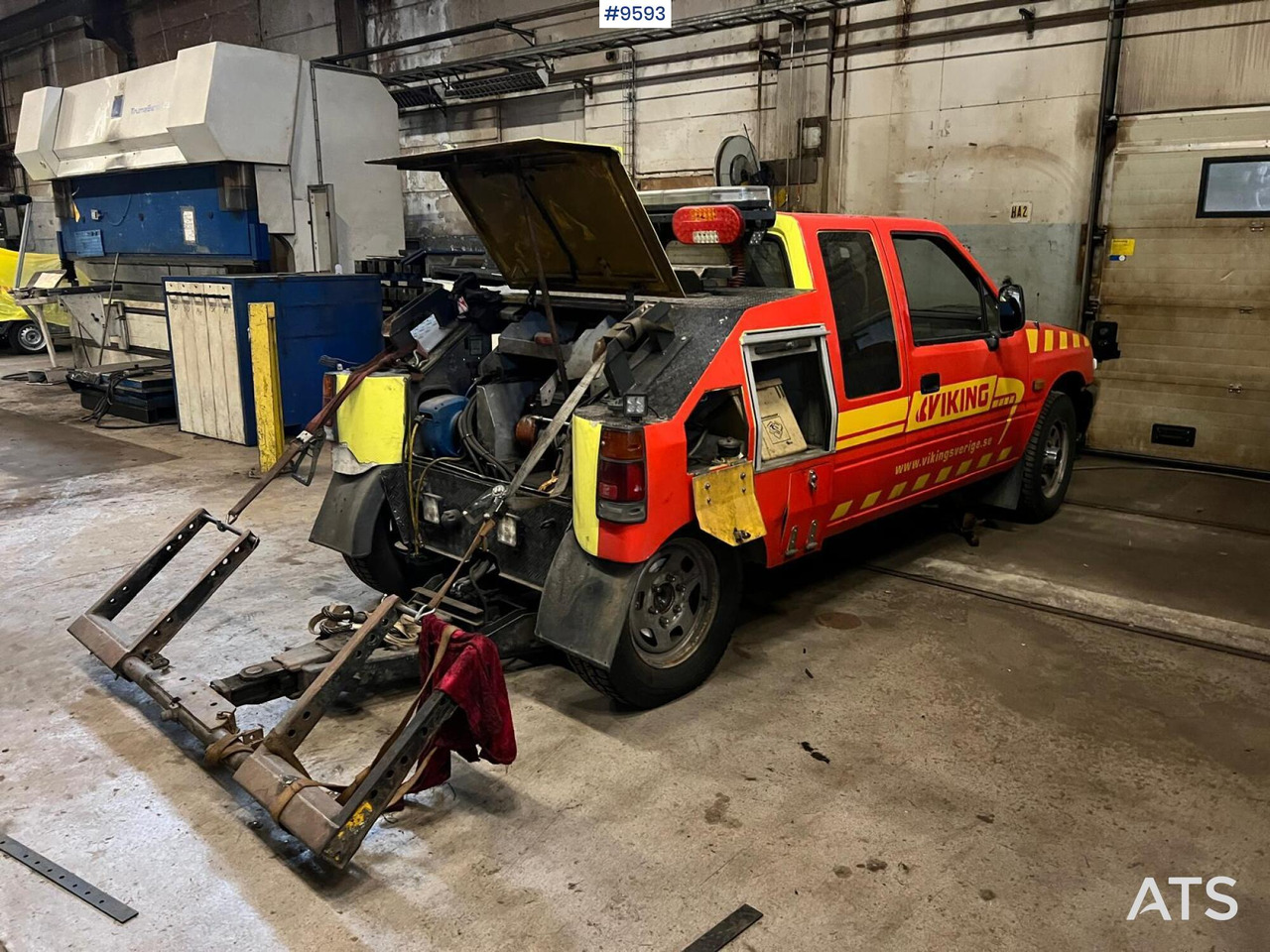 Tow truck OPEL CAMPO-S Rep Object - Tow truck: picture 3 Tow truck OPEL CAMPO-S Rep Object - Tow truck: picture 3