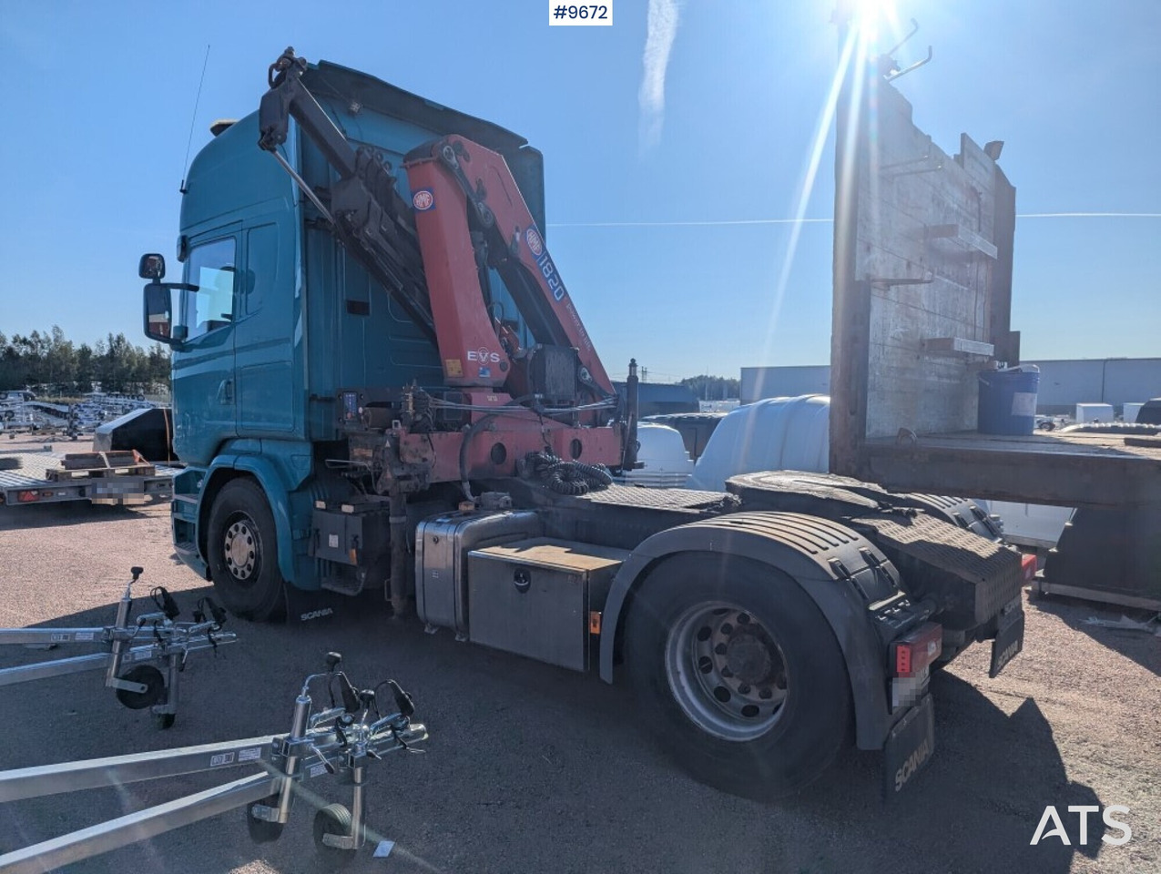 Tractor unit with crane Scania R410 4X2 - Tractor unit: picture 2 Tractor unit with crane Scania R410 4X2 - Tractor unit: picture 2