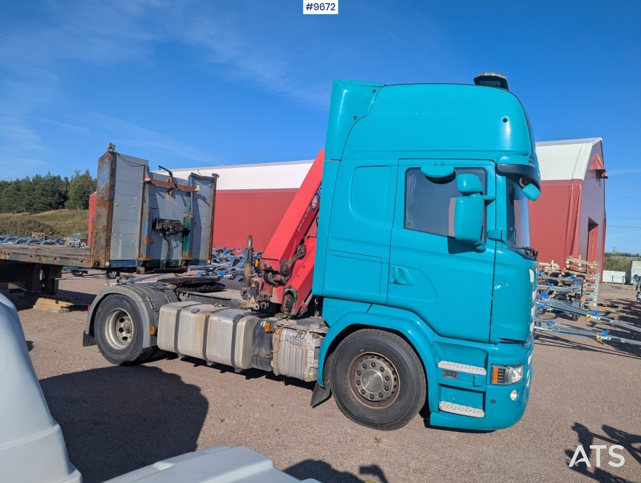 Tractor unit with crane Scania R410 4X2 - Tractor unit: picture 5 Tractor unit with crane Scania R410 4X2 - Tractor unit: picture 5