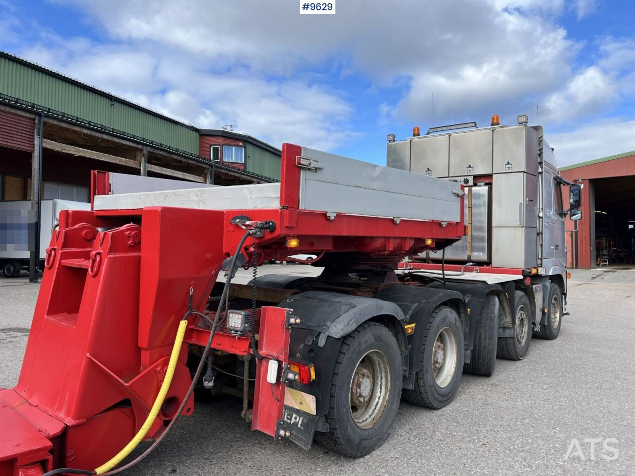 Volvo FH16 5-axle tractor unit, GOLDHOFER STZ-VL 4-41/80 trailer - Tractor unit, Low loader semi-trailer: picture 4 Volvo FH16 5-axle tractor unit, GOLDHOFER STZ-VL 4-41/80 trailer - Tractor unit, Low loader semi-trailer: picture 4