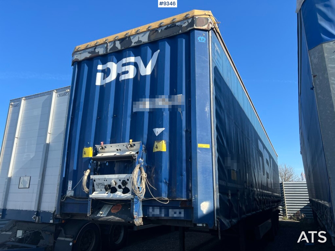 Trailer - KRONE SD - Curtainsider semi-trailer: picture 2 Trailer - KRONE SD - Curtainsider semi-trailer: picture 2