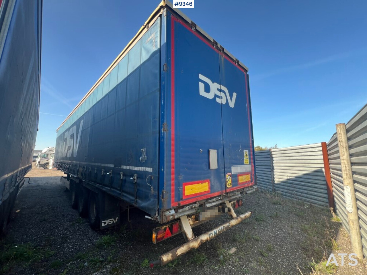 Trailer - KRONE SD - Curtainsider semi-trailer: picture 1 Trailer - KRONE SD - Curtainsider semi-trailer: picture 1