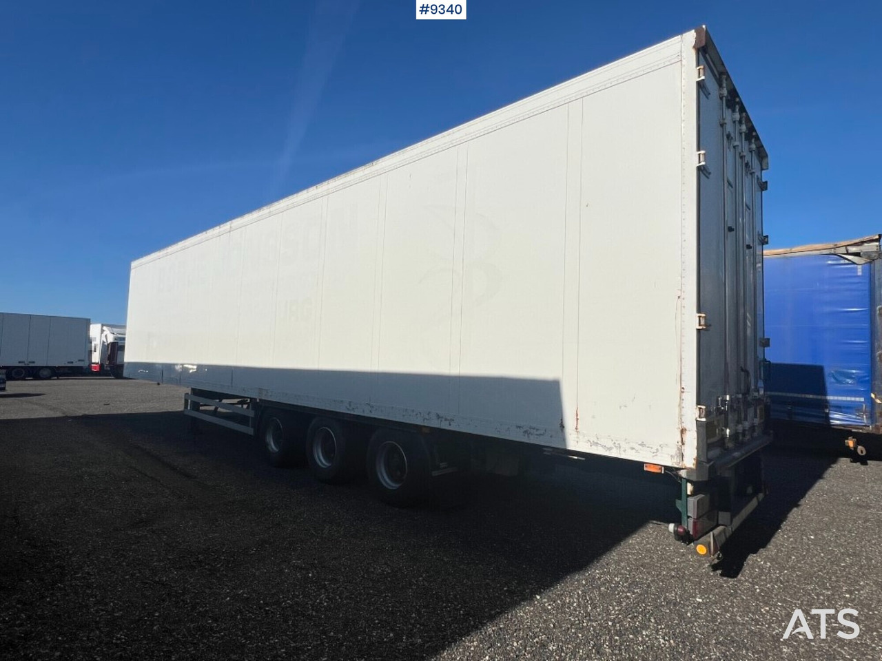 Trailer - SCHMITZ SKO 24 - Closed box semi-trailer: picture 2 Trailer - SCHMITZ SKO 24 - Closed box semi-trailer: picture 2