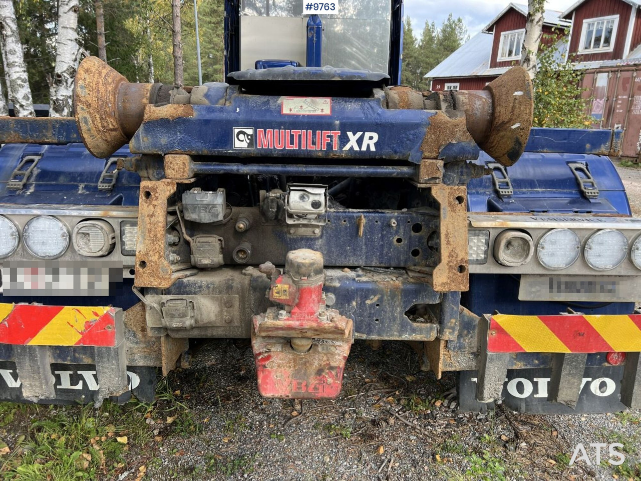 Hook lift truck VOLVO FH16-660 6*2 LAXO-Bracket with load changer, woodchip box, and flatbed: picture 20
