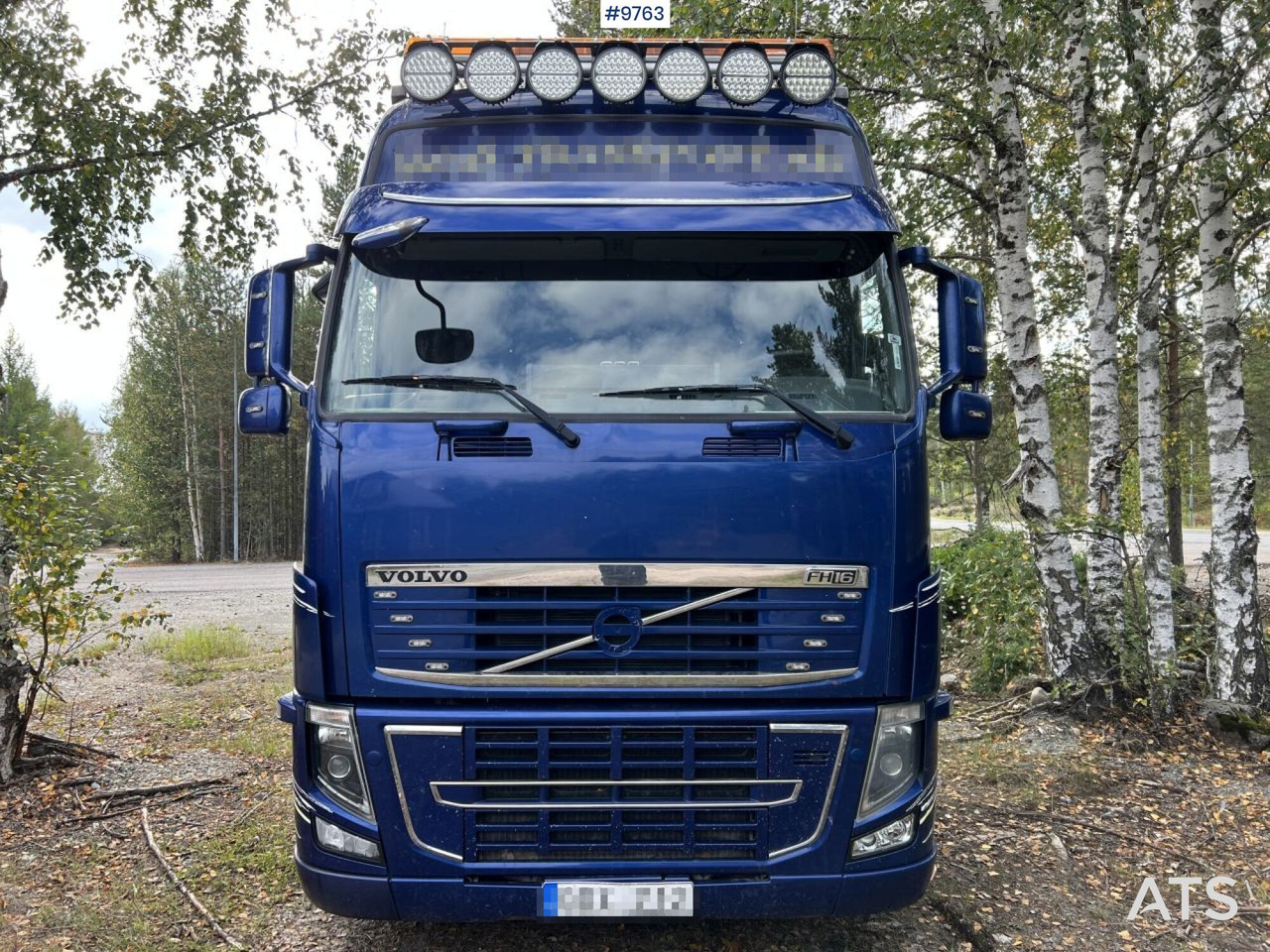 Hook lift truck VOLVO FH16-660 6*2 LAXO-Bracket with load changer, woodchip box, and flatbed: picture 9
