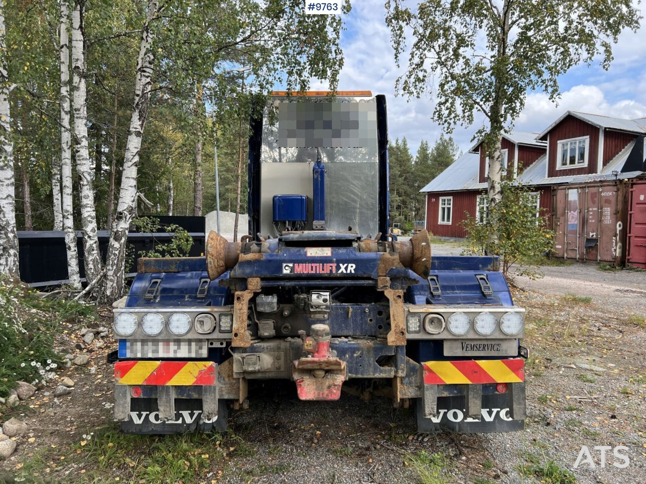 Hook lift truck VOLVO FH16-660 6*2 LAXO-Bracket with load changer, woodchip box, and flatbed: picture 10