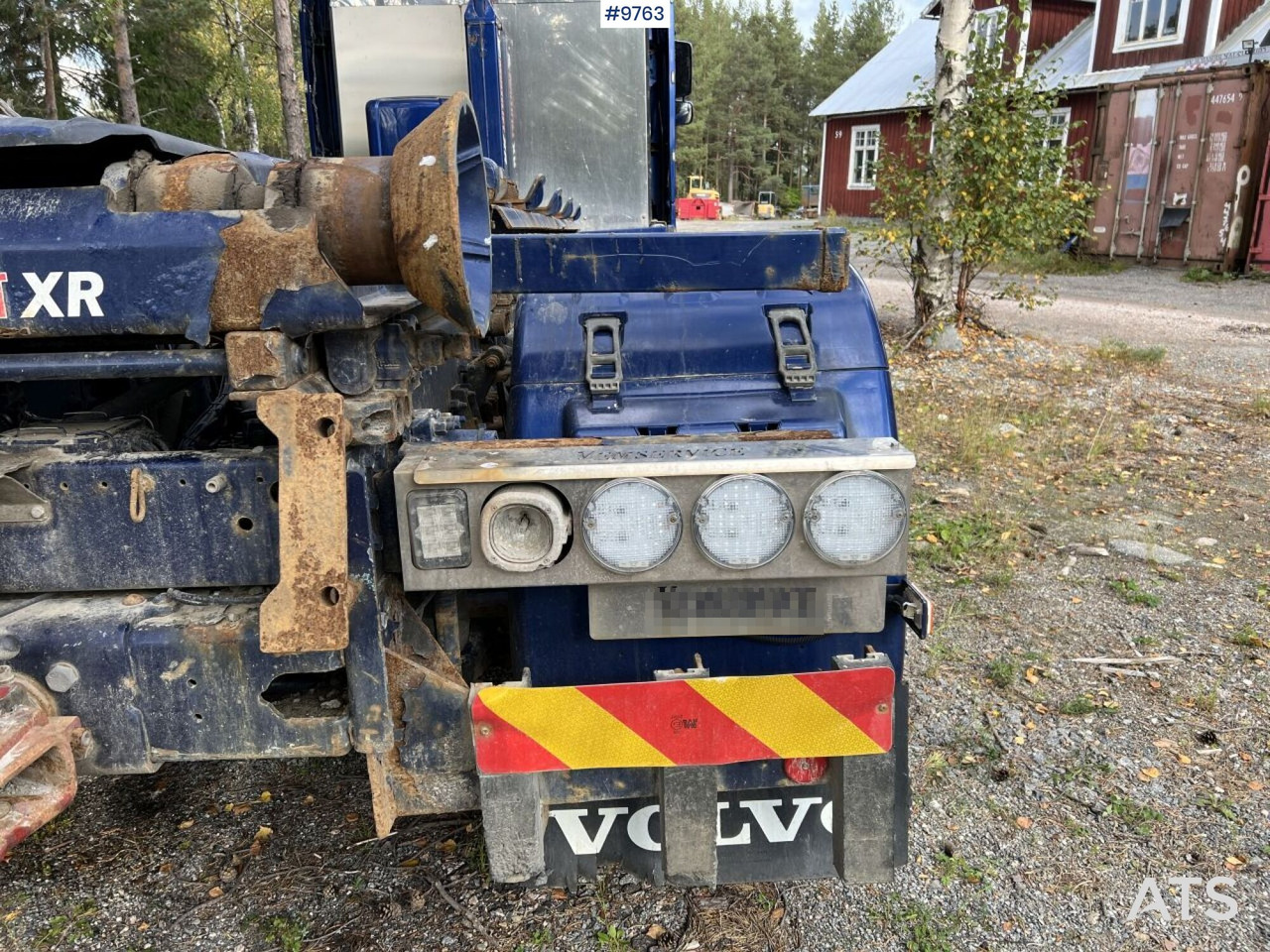 Hook lift truck VOLVO FH16-660 6*2 LAXO-Bracket with load changer, woodchip box, and flatbed: picture 19