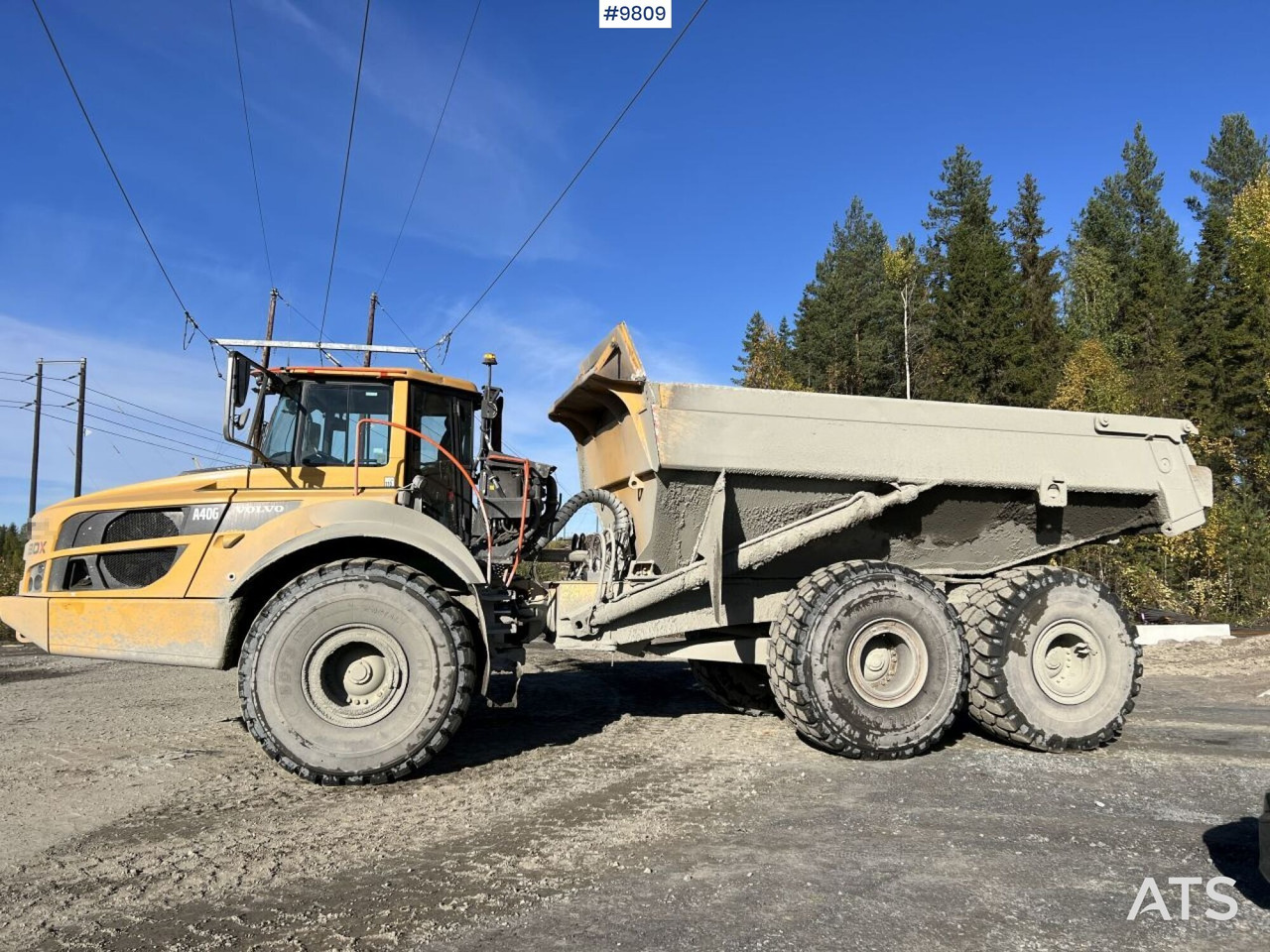 Volvo A40G dump truck - Articulated dump truck: picture 3 Volvo A40G dump truck - Articulated dump truck: picture 3