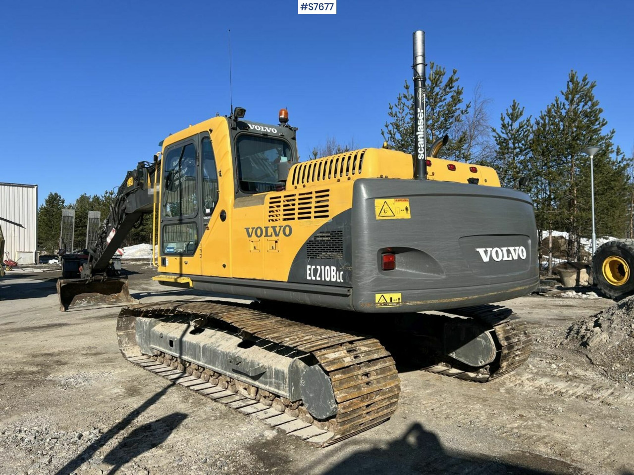Volvo EC210 BLC Excavator with digging system - Excavator: picture 3 Volvo EC210 BLC Excavator with digging system - Excavator: picture 3