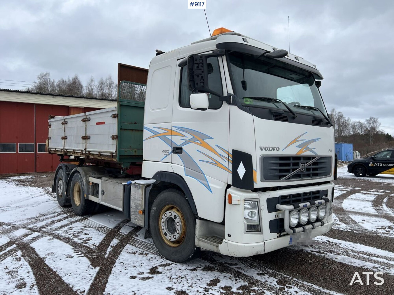 Volvo FH480 Laxo lock with flatbed (VIDEO) - Tipper: picture 2 Volvo FH480 Laxo lock with flatbed (VIDEO) - Tipper: picture 2