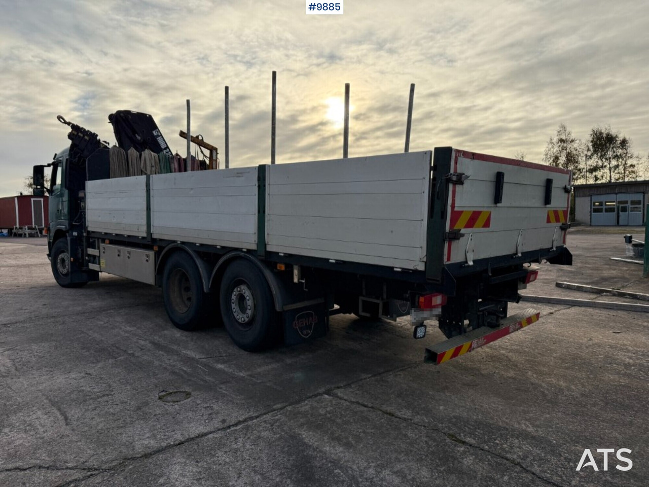 Volvo FM 340 6x2 crane truck with Hiab 220 (VIDEO) - Dropside/ Flatbed truck, Crane truck: picture 3 Volvo FM 340 6x2 crane truck with Hiab 220 (VIDEO) - Dropside/ Flatbed truck, Crane truck: picture 3