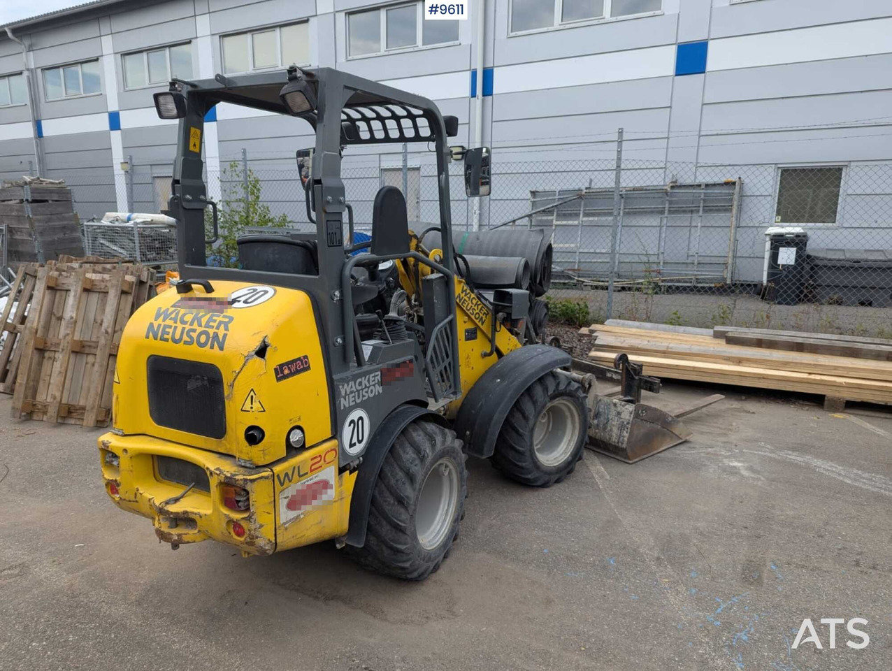 Wacker Neuson WL20 - Wheel loader: picture 3 Wacker Neuson WL20 - Wheel loader: picture 3