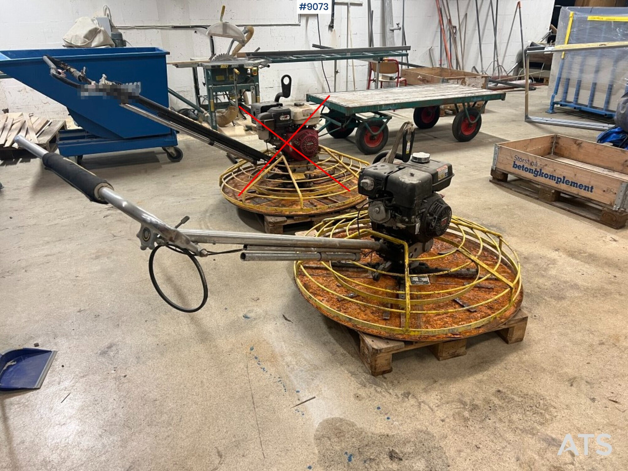 Walk-behind trowel PMT42 - Power trowel: picture 5 Walk-behind trowel PMT42 - Power trowel: picture 5