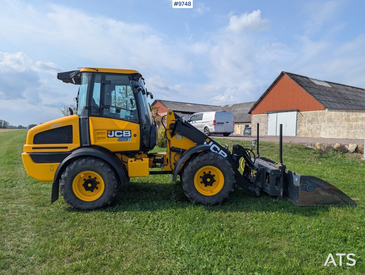 Wheel loader Wheel loader JCB 409 Stage V Nordic Edition 40km/h with attachments: picture 10