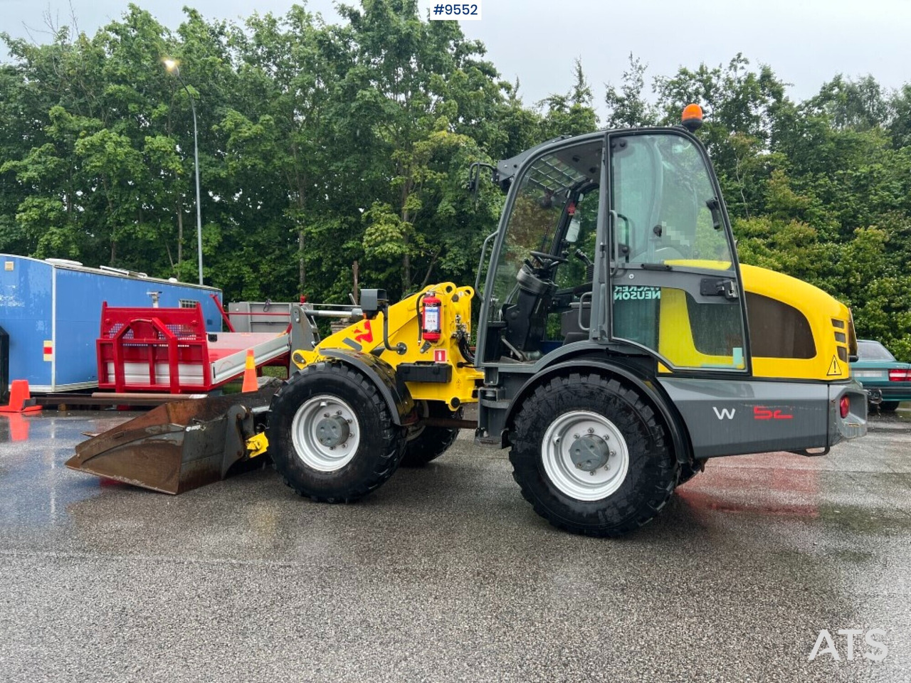 Wheel loader Wheel loader Wacker Neuson WL52 gears and tool stand: picture 12