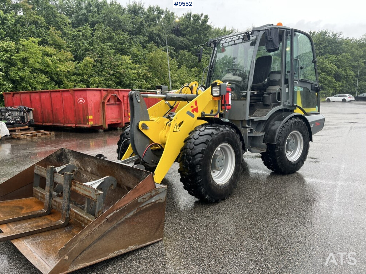Wheel loader Wheel loader Wacker Neuson WL52 gears and tool stand: picture 13
