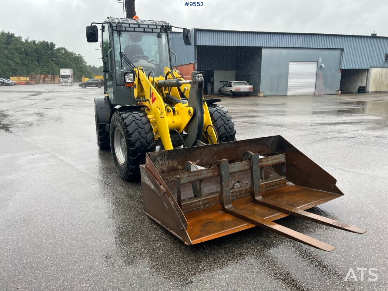 Wheel loader Wheel loader Wacker Neuson WL52 gears and tool stand: picture 15