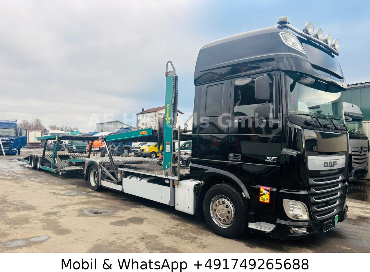 DAF XF 460 SSC 4x2 *Retarder/Standklima/2xTank/ACC - Car transporter truck: picture 1 DAF XF 460 SSC 4x2 *Retarder/Standklima/2xTank/ACC - Car transporter truck: picture 1