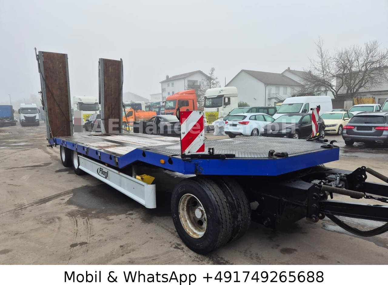 Fliegl DTS 300 Drehschemel Tieflader*Hydraulische Rampe - Low loader trailer: picture 1 Fliegl DTS 300 Drehschemel Tieflader*Hydraulische Rampe - Low loader trailer: picture 1