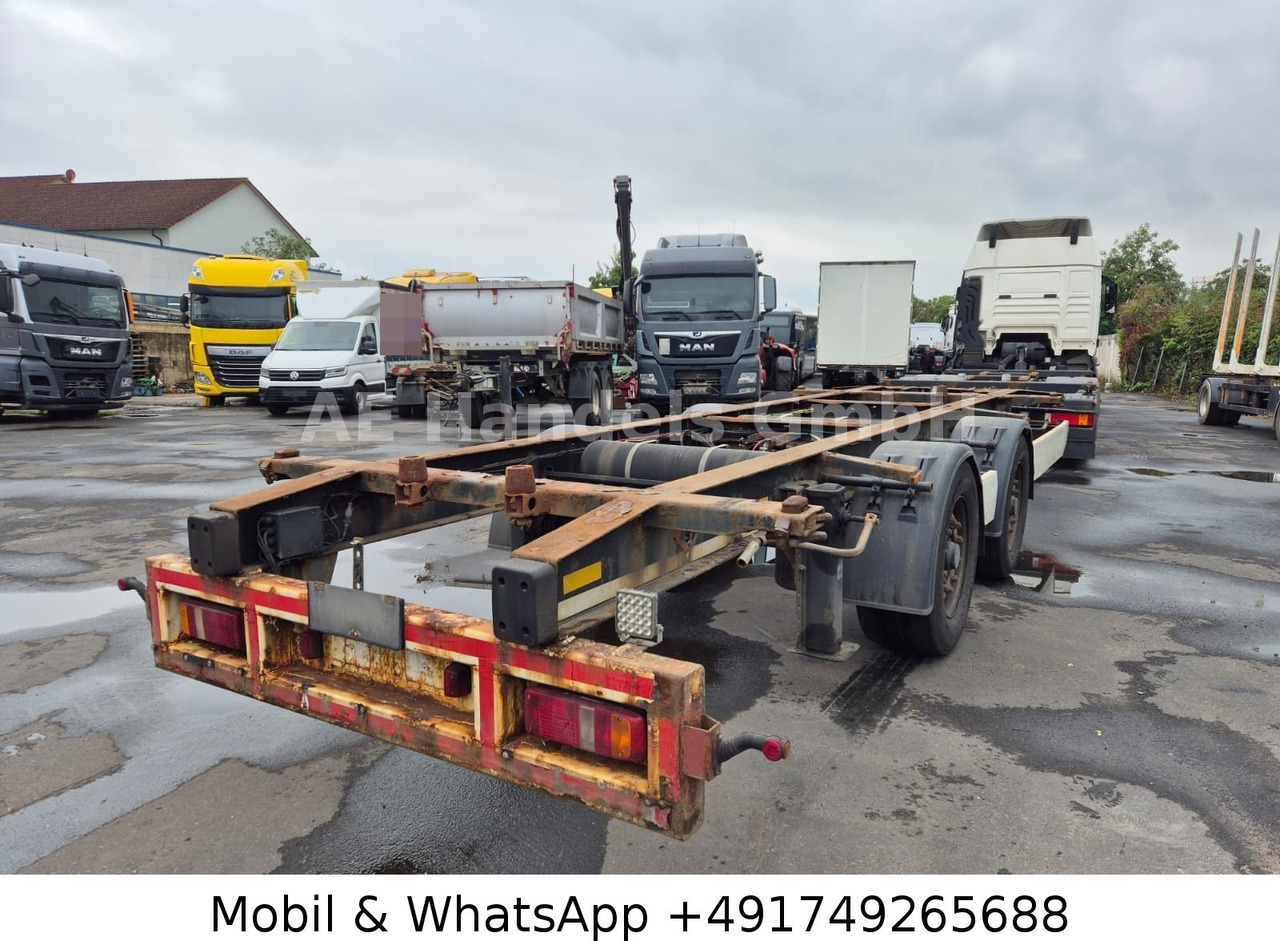 Krone ZZ Tandem BDF Tiefgekoppelt *Wabco/BWP/Luft - Container transporter/ Swap body trailer: picture 5 Krone ZZ Tandem BDF Tiefgekoppelt *Wabco/BWP/Luft - Container transporter/ Swap body trailer: picture 5
