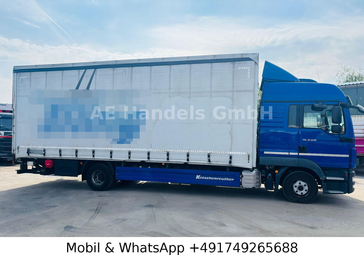 MAN TGL 12.220 LX BL*Tautliner/Edscha/LBW/Standklima - Curtain side truck: picture 2 MAN TGL 12.220 LX BL*Tautliner/Edscha/LBW/Standklima - Curtain side truck: picture 2