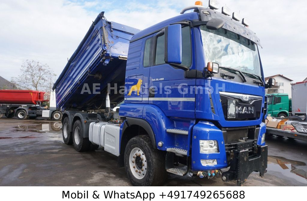 MAN TGS 26.480 XLX BB 6x4*Pritarder/Manual/Bordmatik MAN TGS 26.480 XLX BB 6x4*Pritarder/Manual/Bordmatik - Tipper: picture 4 MAN TGS 26.480 XLX BB 6x4*Pritarder/Manual/Bordmatik MAN TGS 26.480 XLX BB 6x4*Pritarder/Manual/Bordmatik - Tipper: picture 4