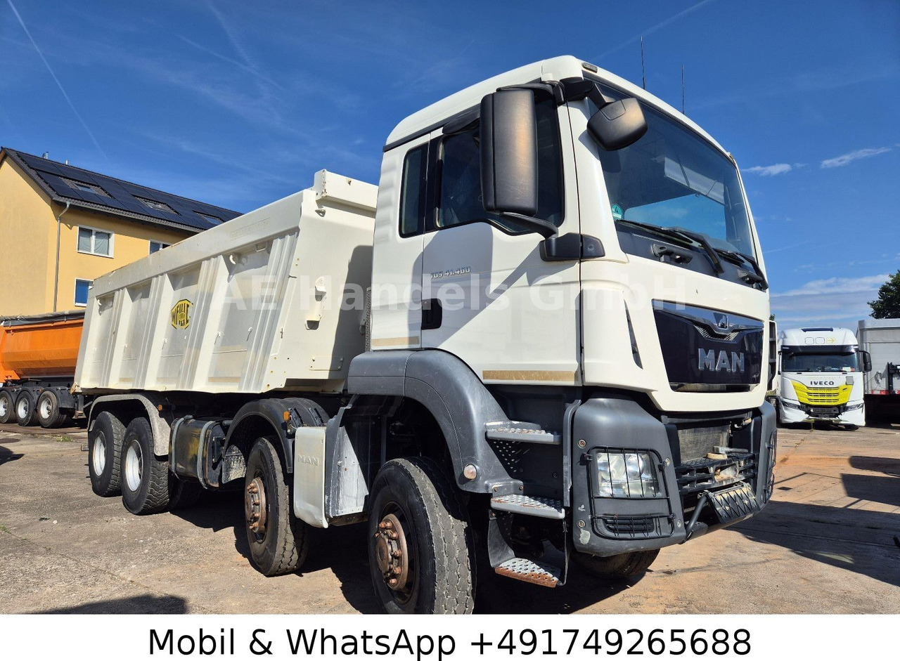 MAN TGS 41.460 8x8 M BB * Meiller Kipper 18m³/Klima - Tipper: picture 1 MAN TGS 41.460 8x8 M BB * Meiller Kipper 18m³/Klima - Tipper: picture 1