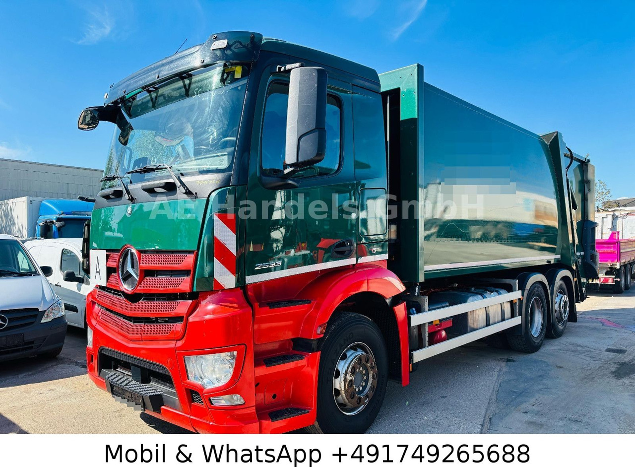 Mercedes-Benz Antos III 2533 M BL 6x2 *Faun-24m³/Lenk+Lift/LDW - Refuse truck: picture 1 Mercedes-Benz Antos III 2533 M BL 6x2 *Faun-24m³/Lenk+Lift/LDW - Refuse truck: picture 1