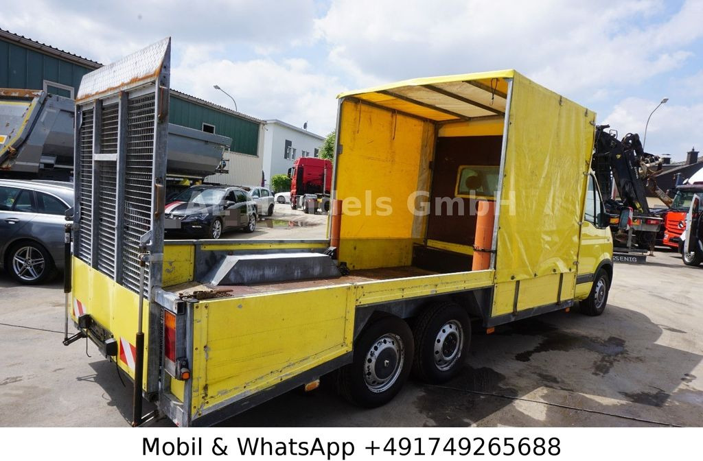 Renault Master 120 6x2 *Manual/Rampe/Maschinen-Transport - Car transporter truck, Commercial vehicle: picture 3 Renault Master 120 6x2 *Manual/Rampe/Maschinen-Transport - Car transporter truck, Commercial vehicle: picture 3
