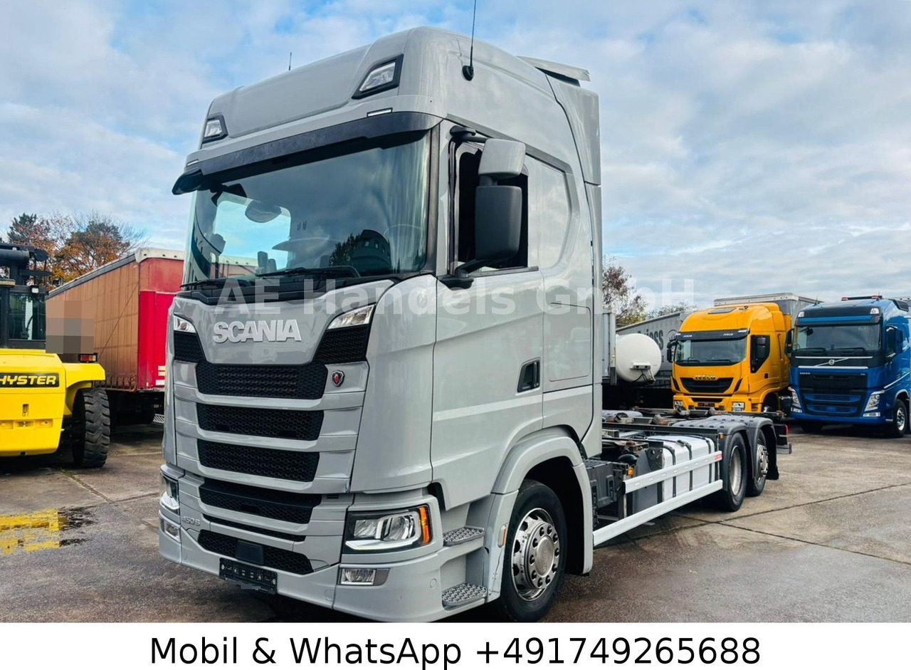 Container transporter/ Swap body truck Scania S450 HighLine BDF *Retarder/Lenk+Lift/Multi/LBW: picture 8 Container transporter/ Swap body truck Scania S450 HighLine BDF *Retarder/Lenk+Lift/Multi/LBW: picture 8