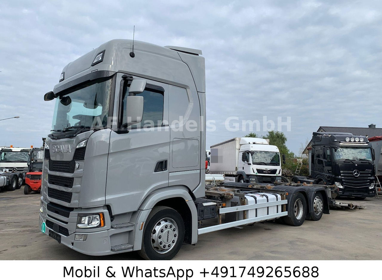 Scania S450 HighLine BDF *Retarder/Lenk+Lift/Multi/LBW - Container transporter/ Swap body truck: picture 3 Scania S450 HighLine BDF *Retarder/Lenk+Lift/Multi/LBW - Container transporter/ Swap body truck: picture 3
