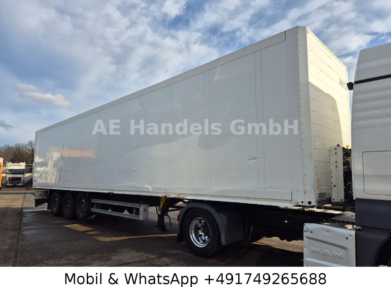 Schmitz Cargobull SKO 24 Koffer Stahl Isoliert *Liftachse/SAF - Closed box semi-trailer: picture 1 Schmitz Cargobull SKO 24 Koffer Stahl Isoliert *Liftachse/SAF - Closed box semi-trailer: picture 1