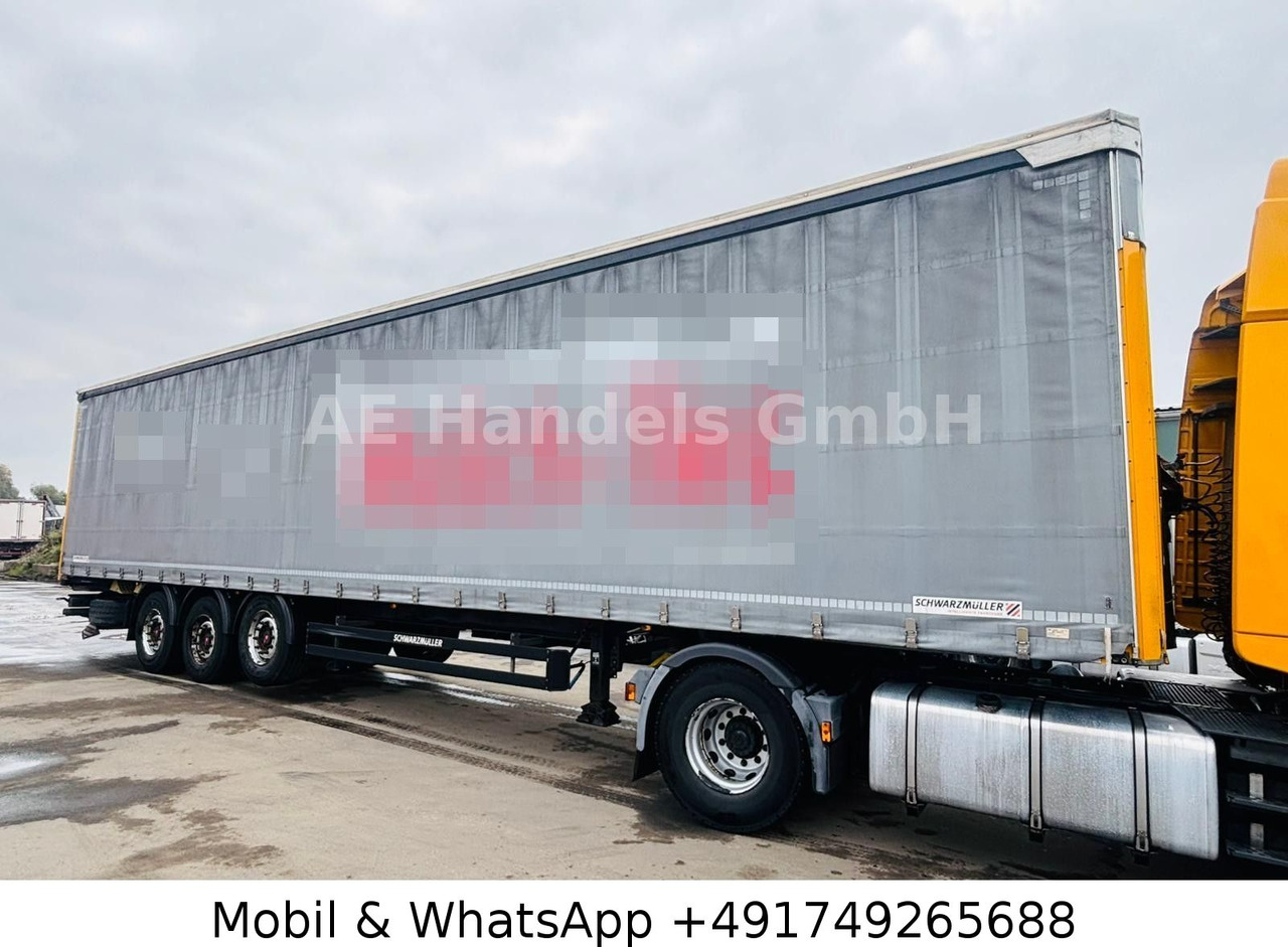 Schwarzmüller J-Serie*Edscha/Tautliner/1.Liftachse/AirPipe/SAF - Curtainsider semi-trailer: picture 2 Schwarzmüller J-Serie*Edscha/Tautliner/1.Liftachse/AirPipe/SAF - Curtainsider semi-trailer: picture 2