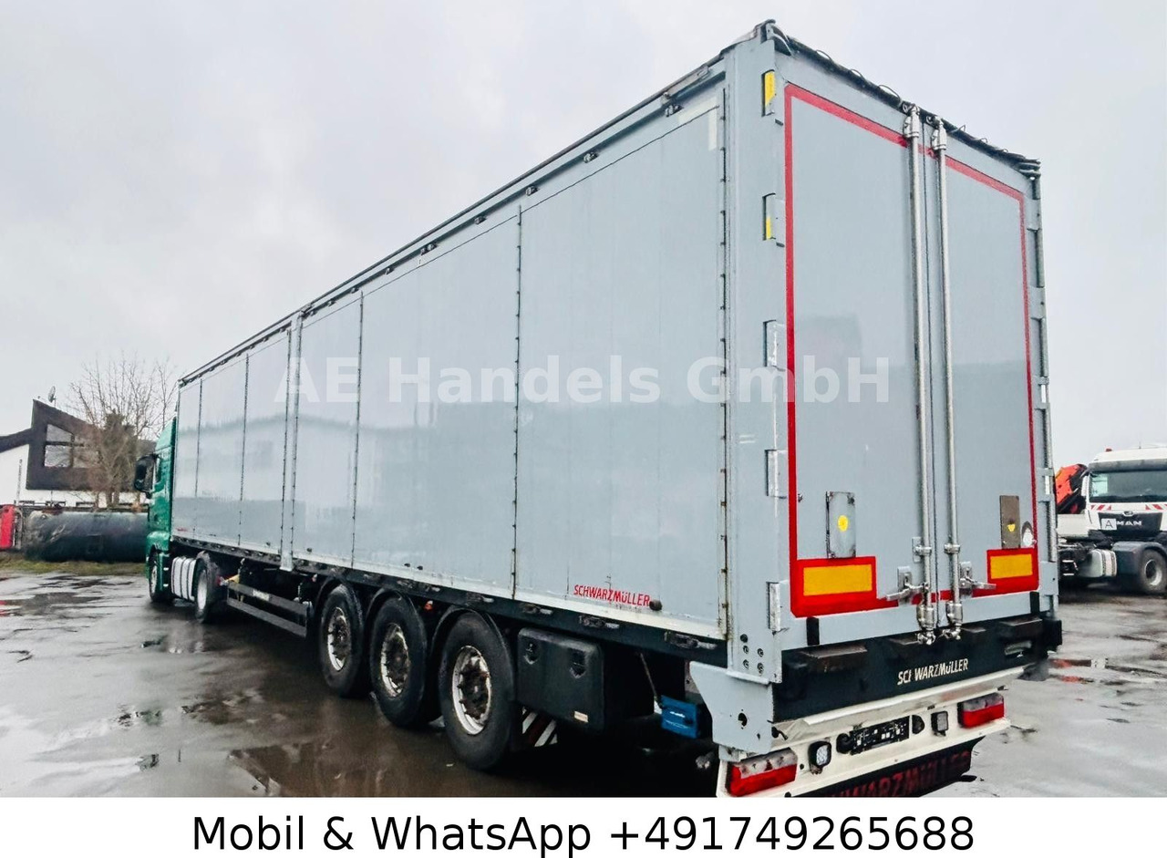 Walking floor semi-trailer Schwarzmüller J-Serie S1 Aluminium 87m³/Funk/8mm/Sidedoor: picture 8 Walking floor semi-trailer Schwarzmüller J-Serie S1 Aluminium 87m³/Funk/8mm/Sidedoor: picture 8