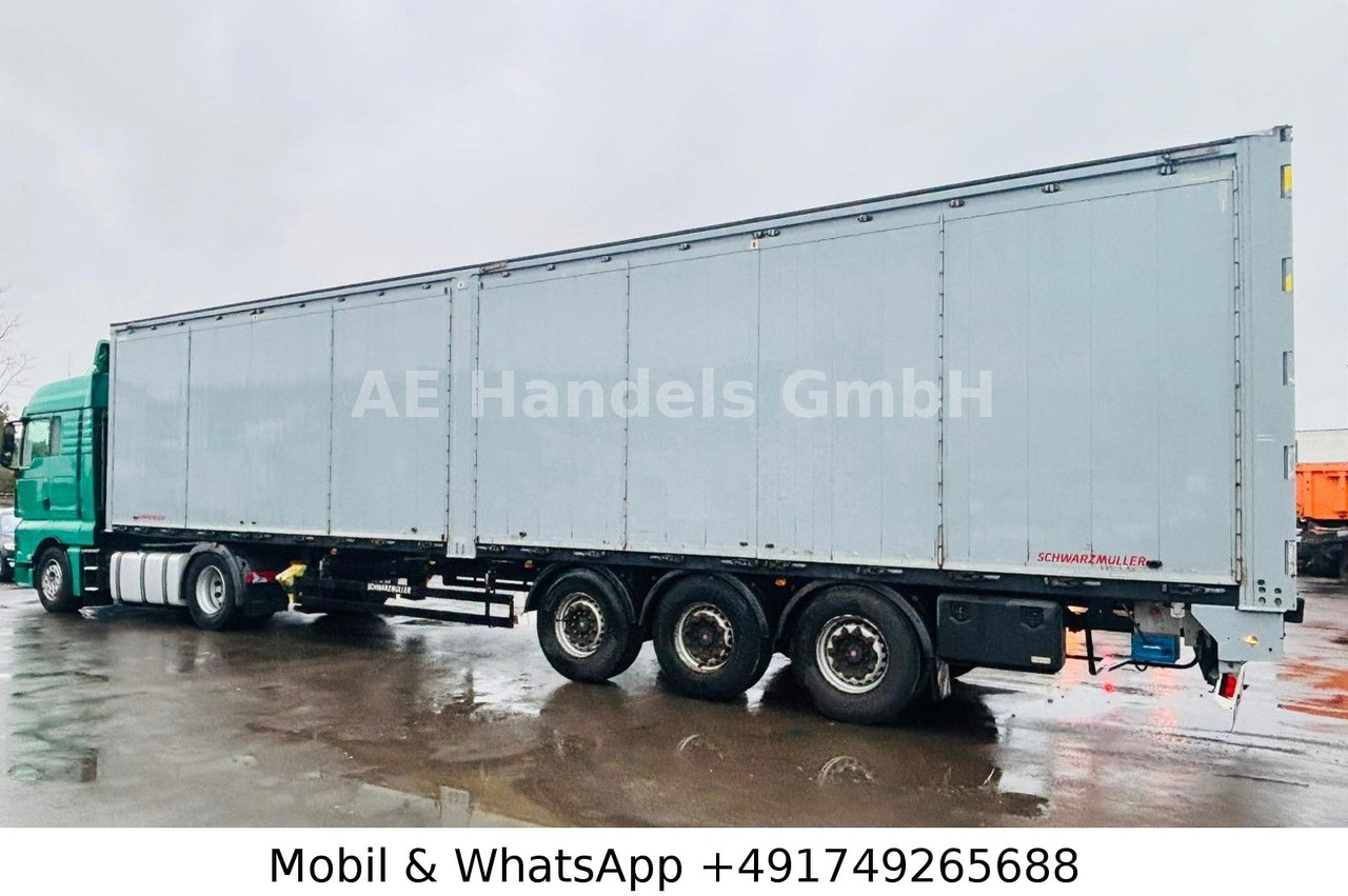 Walking floor semi-trailer Schwarzmüller J-Serie S1 Aluminium 87m³/Funk/8mm/Sidedoor: picture 10 Walking floor semi-trailer Schwarzmüller J-Serie S1 Aluminium 87m³/Funk/8mm/Sidedoor: picture 10