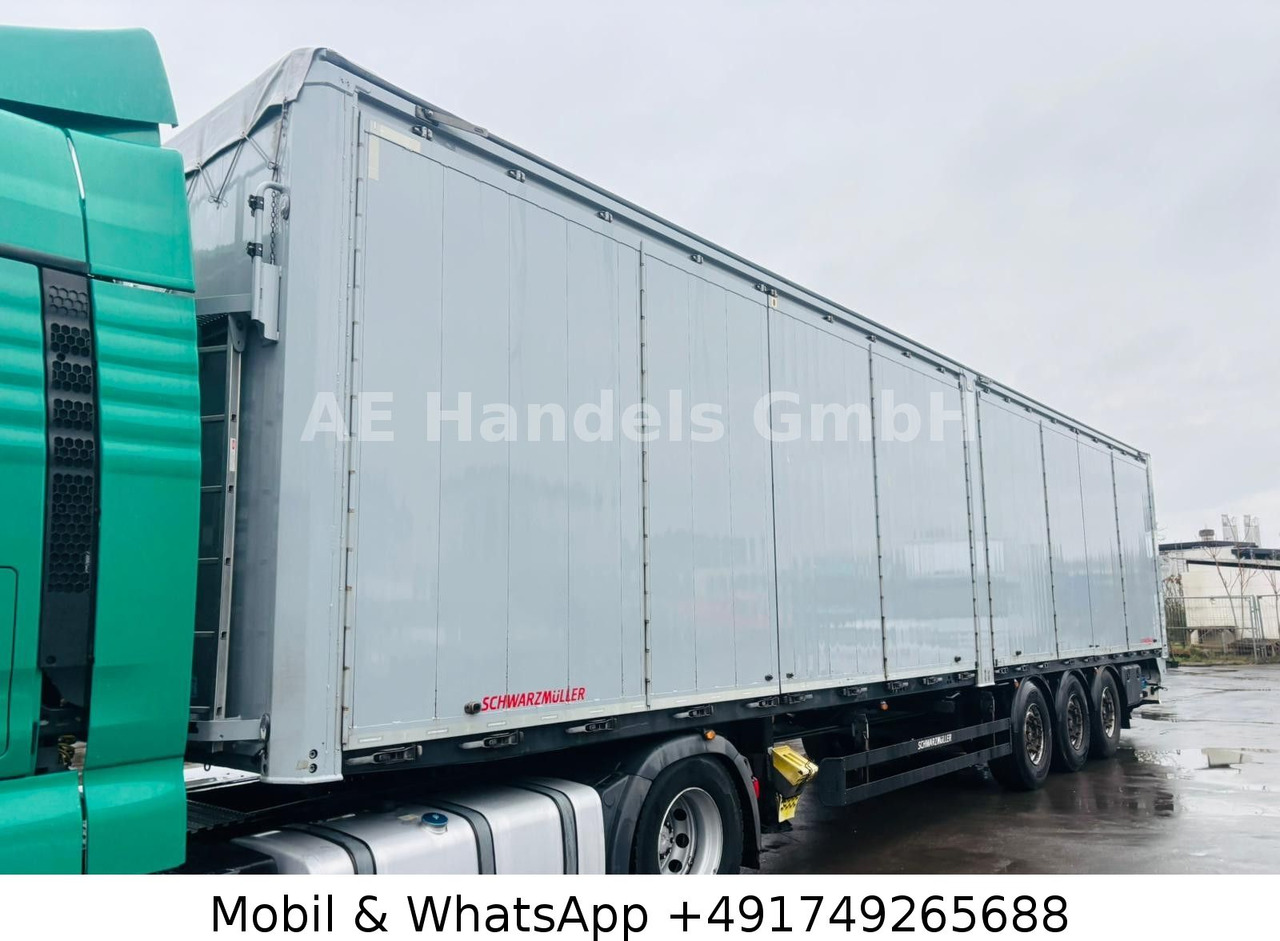 Walking floor semi-trailer Schwarzmüller J-Serie S1 Aluminium 87m³/Funk/8mm/Sidedoor: picture 11 Walking floor semi-trailer Schwarzmüller J-Serie S1 Aluminium 87m³/Funk/8mm/Sidedoor: picture 11