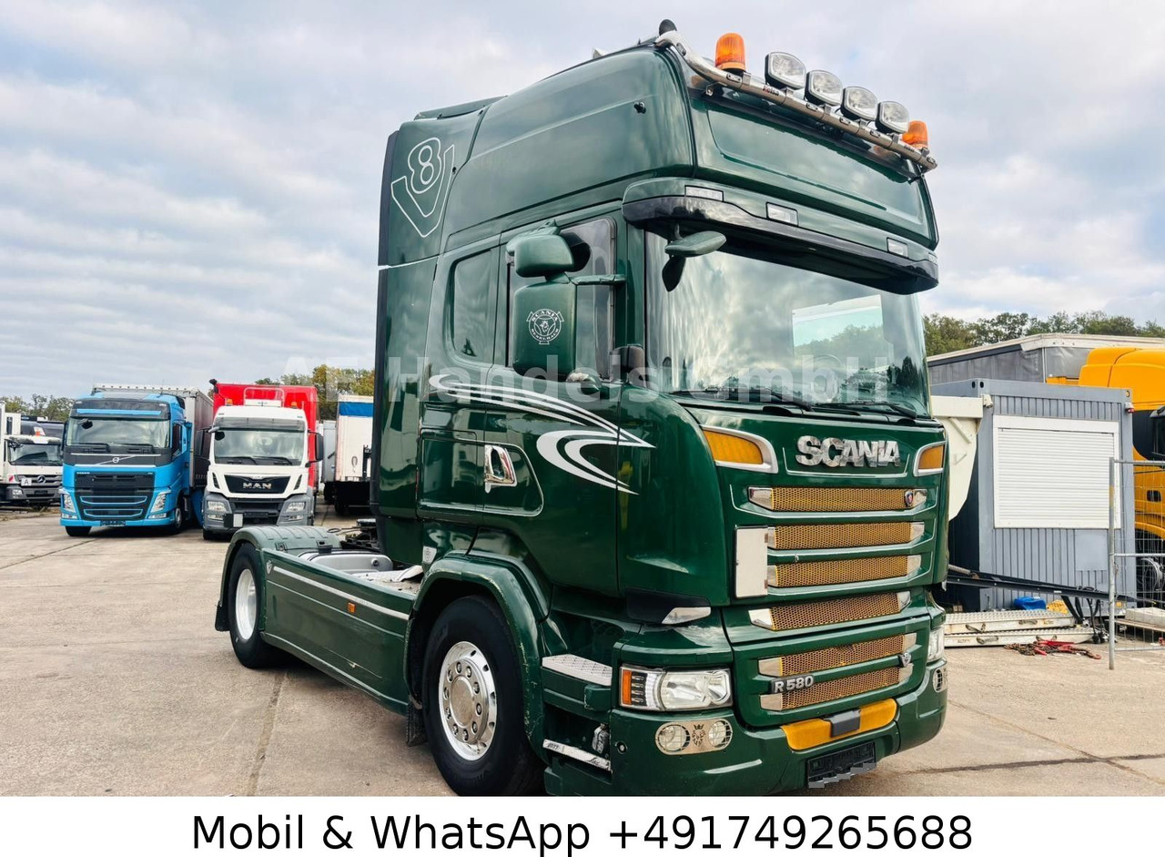 Scania R580 TopLine LL *Retarder/Standklima/ACC/Hydr. - Tractor unit: picture 1 Scania R580 TopLine LL *Retarder/Standklima/ACC/Hydr. - Tractor unit: picture 1