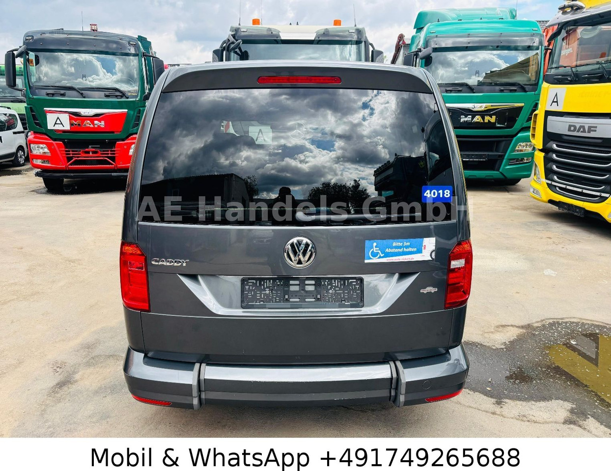 Volkswagen Caddy 2.0 TDI Maxi BTW *Rampe/Klima/Tempomat/6+1 - People carrier: picture 5 Volkswagen Caddy 2.0 TDI Maxi BTW *Rampe/Klima/Tempomat/6+1 - People carrier: picture 5