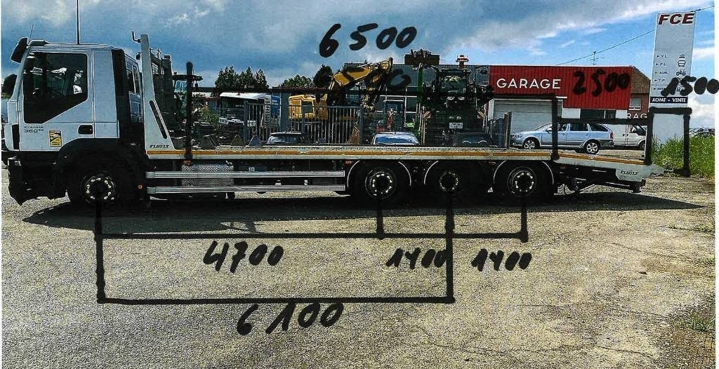 Car transporter truck Iveco STRALIS 360 e6 A Réparer: picture 7 Car transporter truck Iveco STRALIS 360 e6 A Réparer: picture 7