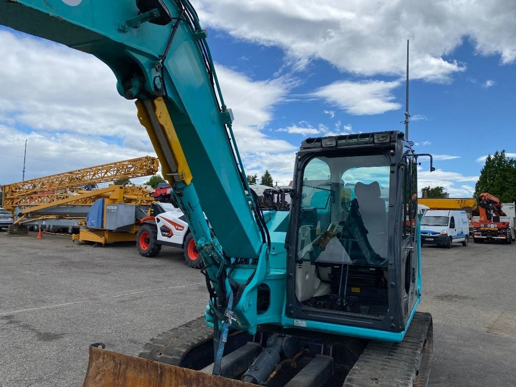 Mini excavator Kobelco SK85 MSR-3E / Certificat CE endommagée: picture 17 Mini excavator Kobelco SK85 MSR-3E / Certificat CE endommagée: picture 17
