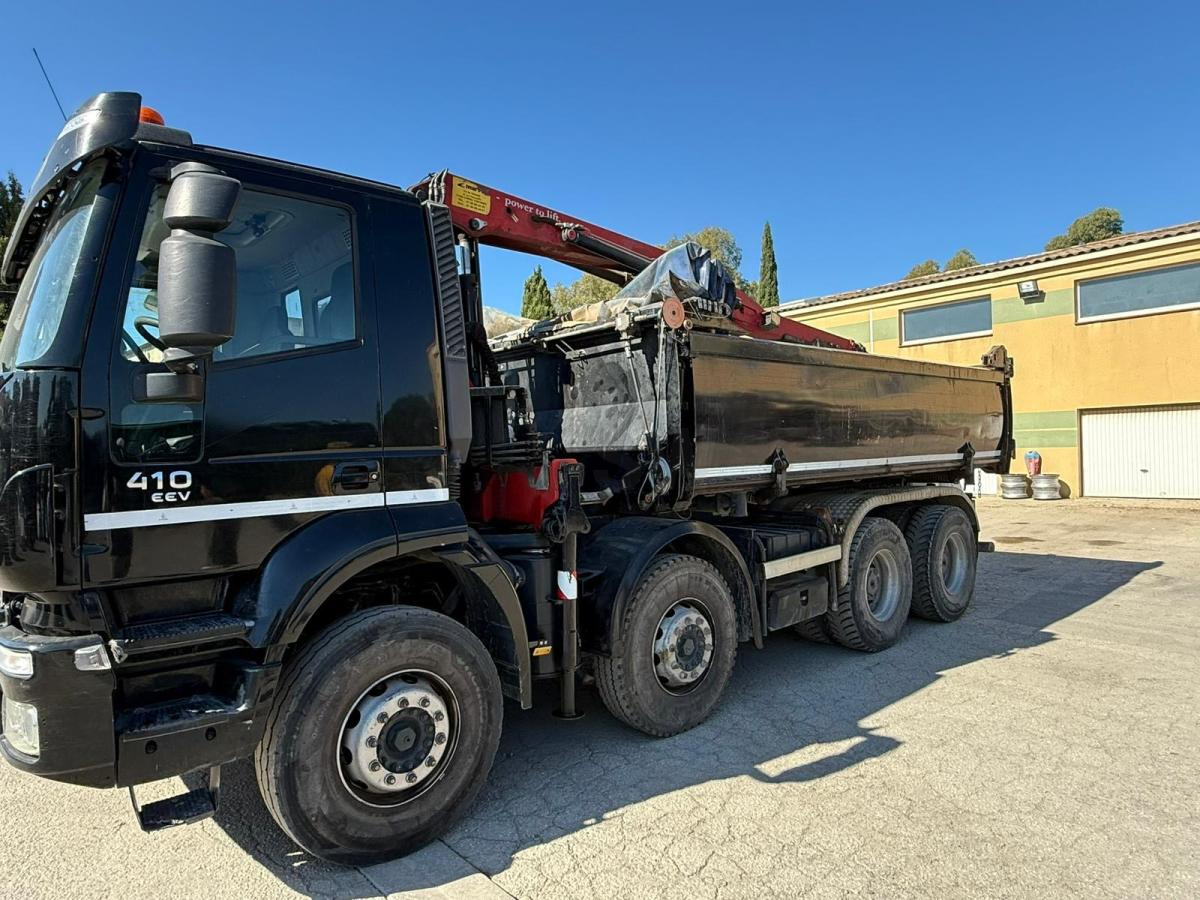 Iveco TRAKKER 410 EEV BI-BENNE GRUE MARREL 8X4 - Tipper: picture 3 Iveco TRAKKER 410 EEV BI-BENNE GRUE MARREL 8X4 - Tipper: picture 3