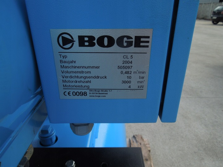 BOGE CL5 - Air compressor: picture 2 BOGE CL5 - Air compressor: picture 2