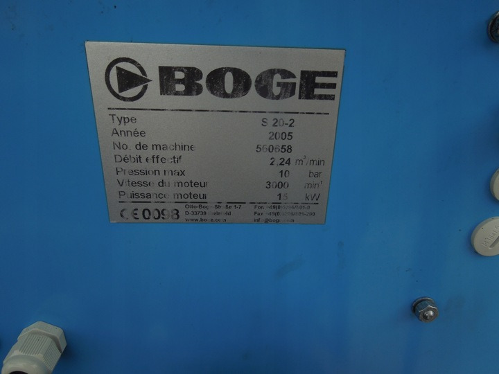 BOGE S20 - Air compressor: picture 3 BOGE S20 - Air compressor: picture 3