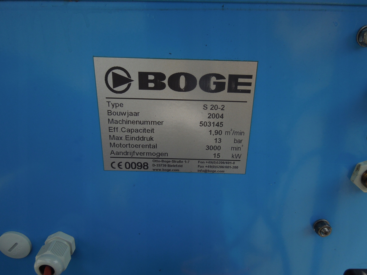 Boge S20-2 - Air compressor: picture 4 Boge S20-2 - Air compressor: picture 4