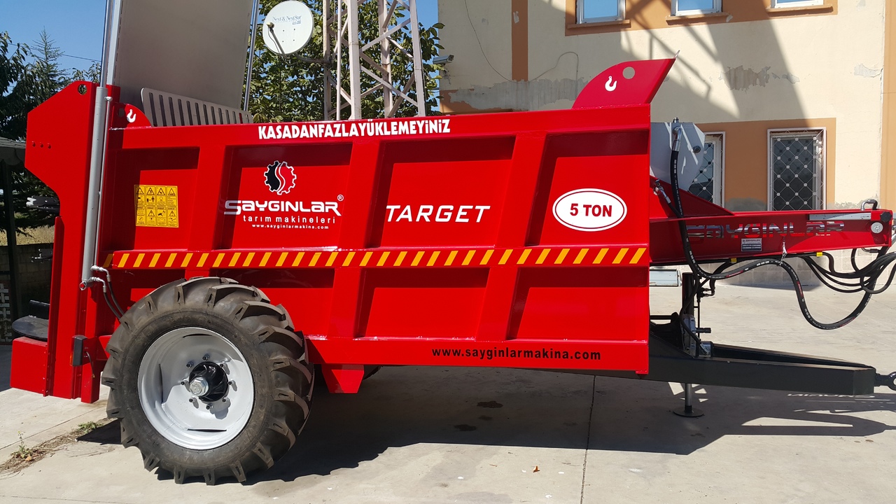 TARGET 5 TON HYDRAULIC PUSH MANURE SPREADER - Manure spreader: picture 4 TARGET 5 TON HYDRAULIC PUSH MANURE SPREADER - Manure spreader: picture 4