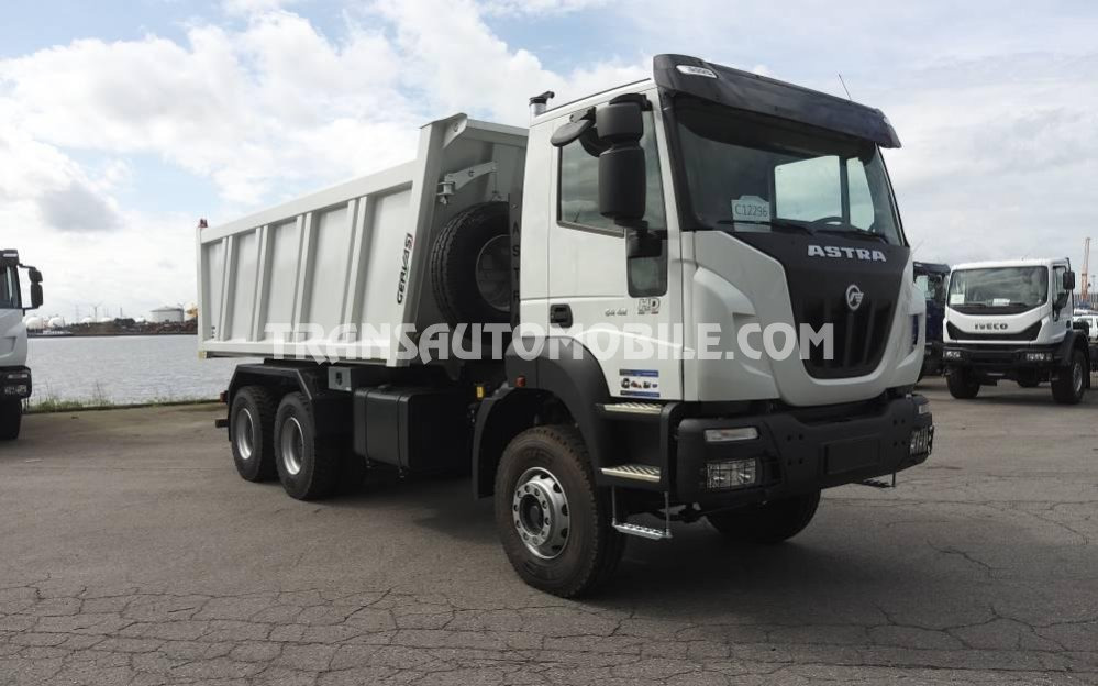 Iveco Astra HD9 64.42 12.9L TURBO DIESEL black engine hood 4100 mm WB heavy duty chassis cab 6x4 Benne/Tipper 20m³ - EXPORT OUT EU - Tipper: picture 1 Iveco Astra HD9 64.42 12.9L TURBO DIESEL black engine hood 4100 mm WB heavy duty chassis cab 6x4 Benne/Tipper 20m³ - EXPORT OUT EU - Tipper: picture 1